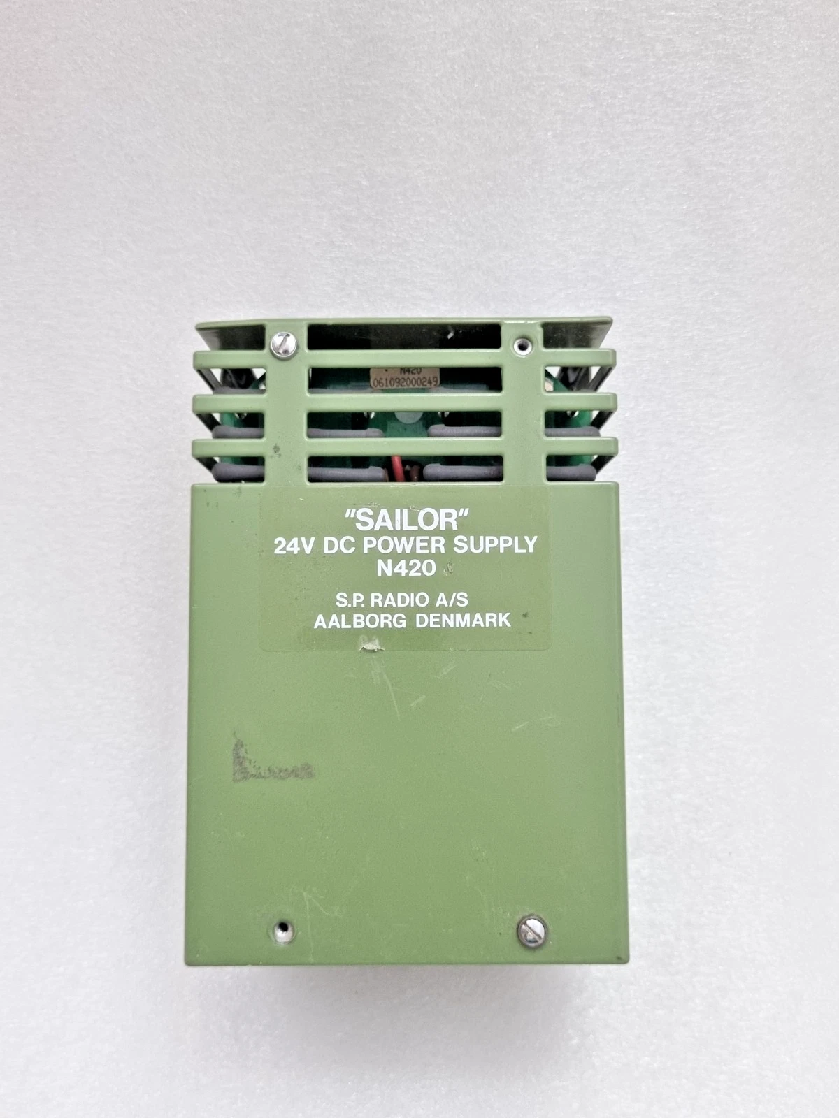 SAILOR N420 24V DC POWER SUPPLY MADE IN DENMARK N420
